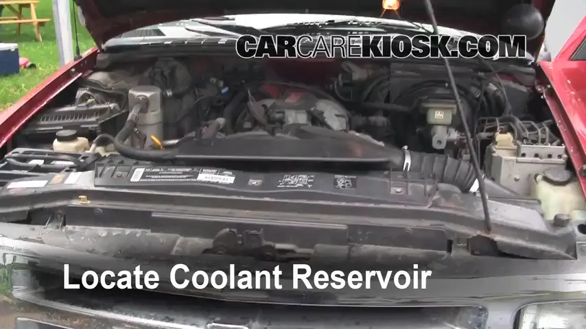 1995 Chevrolet Blazer LT 4.3L V6 (4 Door) Coolant (Antifreeze)